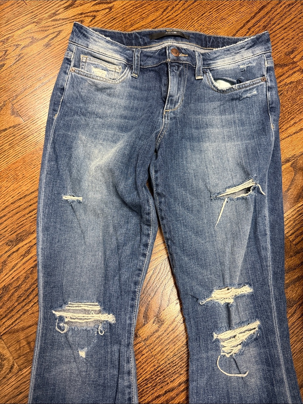 Joe’s Distressed Skinny Jeans
